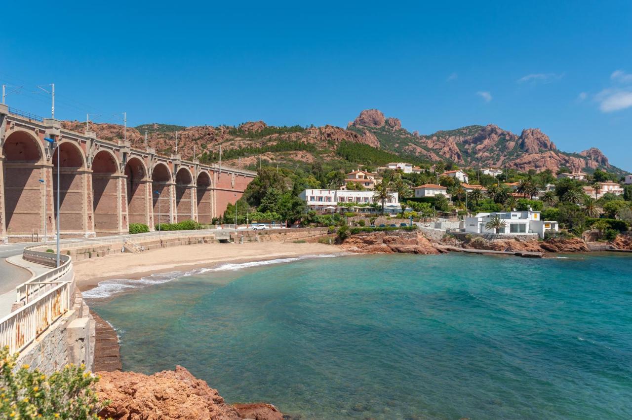 Agay Cap Esterel Village Allee Fleurs - F2 Clim Vue Golf Et Mer - Grande Terrasse Plein Sud Saint-Raphaël 外观 照片